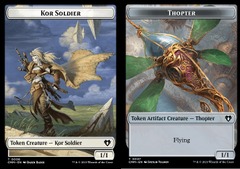 Kor Soldier (8) // Thopter (47) Token